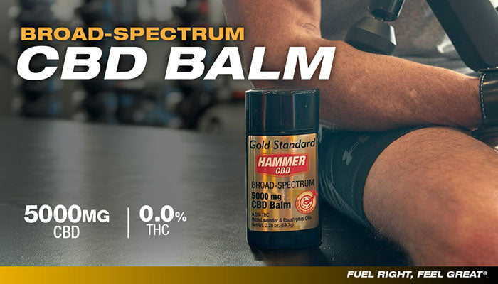 Hammer CBD Balm – 10x Stronger. Same Low Price.