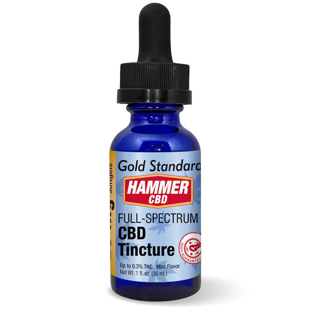 Full-Spectrum CBD Tincture | Hammer Nutrition