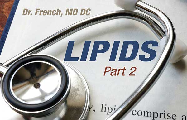 Lipids. A Different Perspective, Part Two