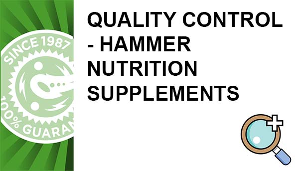 Quality Control - Hammer Nutrition Supplements