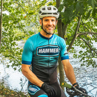 Maillot cycliste vintage homme Voler Hammer Nutrition fermeture éclair Maillot cycliste vintage homme Voler Hammer Nutrition fermeture éclair