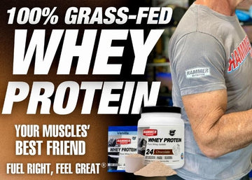100% grass-fed whey protein