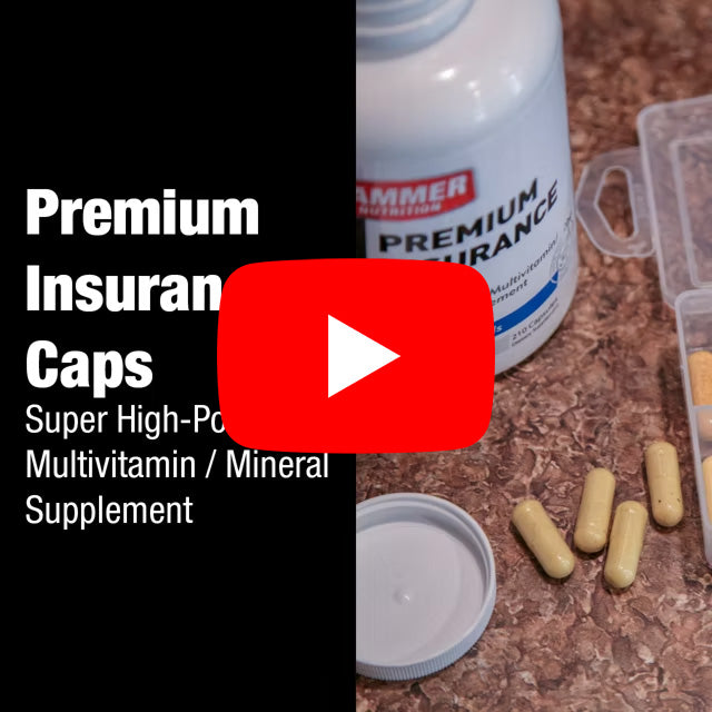 Premium Insurance Caps Multivitamin Supplement & Hammer Nutrition
